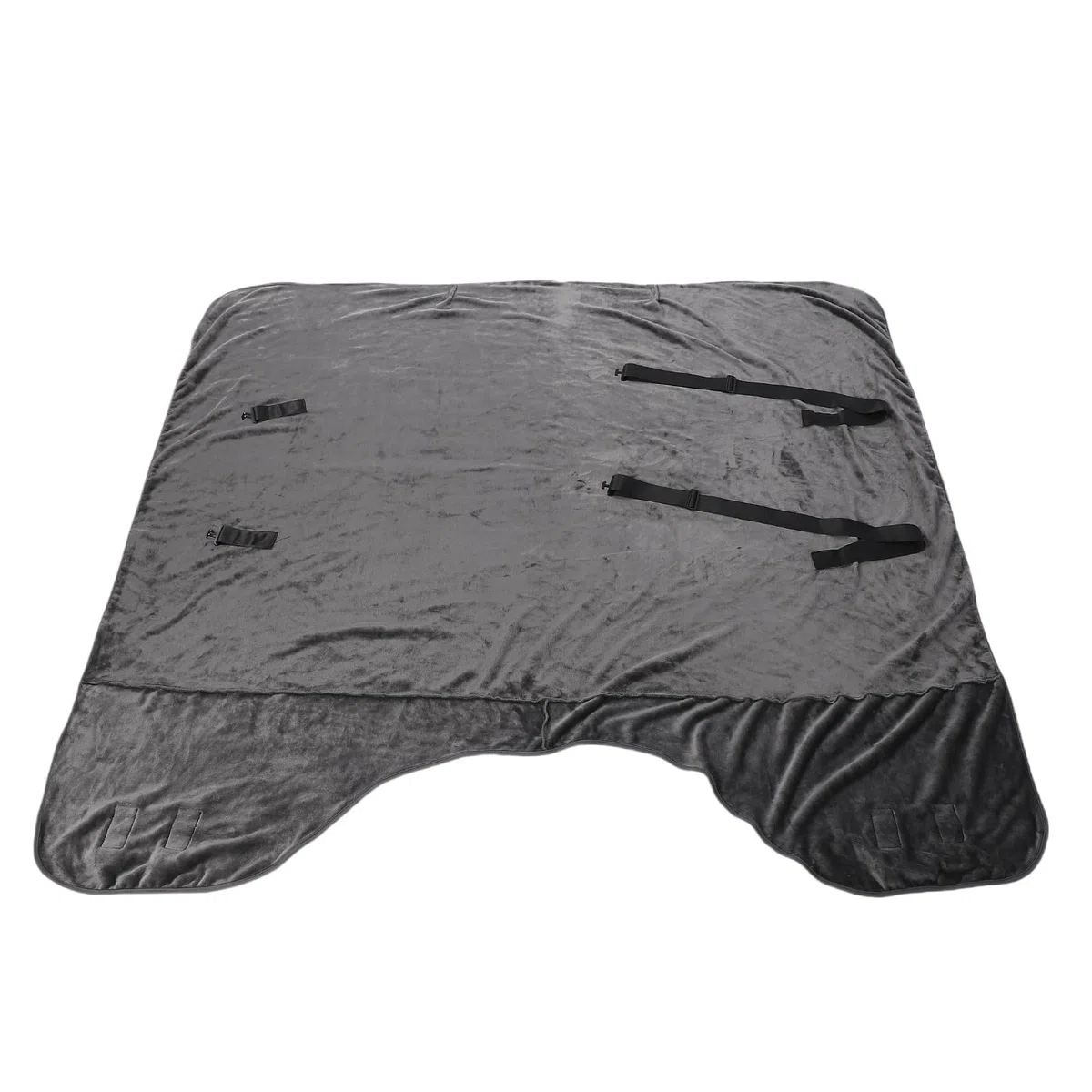 Manta gruesa de invierno con relleno de franela suave que protege de mordeduras para granja, 1 abrigo cálido para caballos