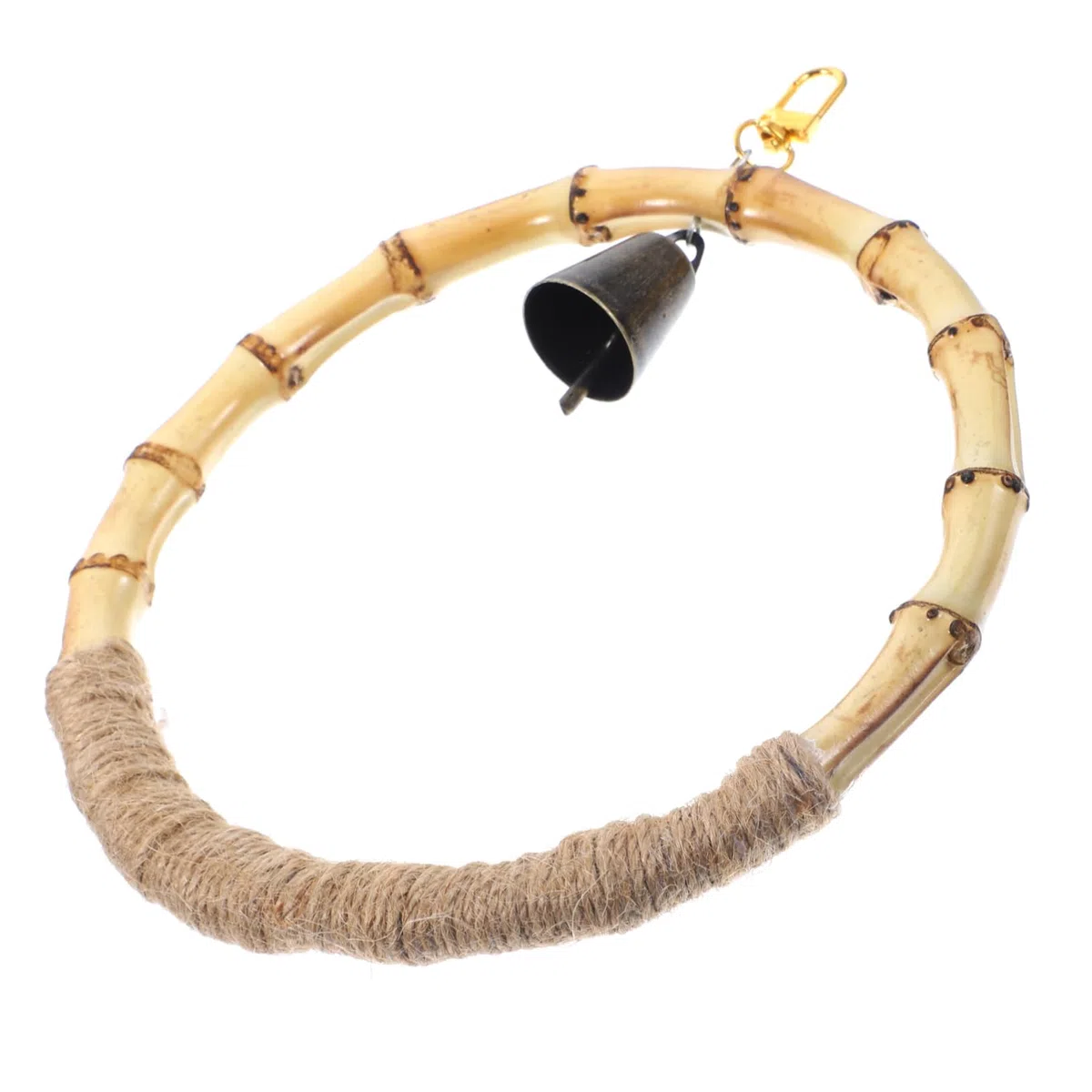 Beaupretty 3piezas Columpio para Pájaros De Natural Juguete Colgante para Periquitos y Loros para Jaulas Estable y Seguro Diversión y Estimulación para Mascotas Pequeñas