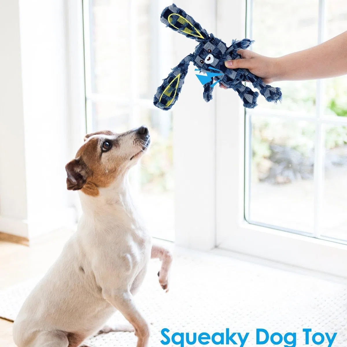 Juguetes chirriantes para perros, suministros interactivos suaves para mascotas, juguetes chirriantes para perros masticadores agresivos, para entrenamiento de razas pequeñas, medianas y grandes, para