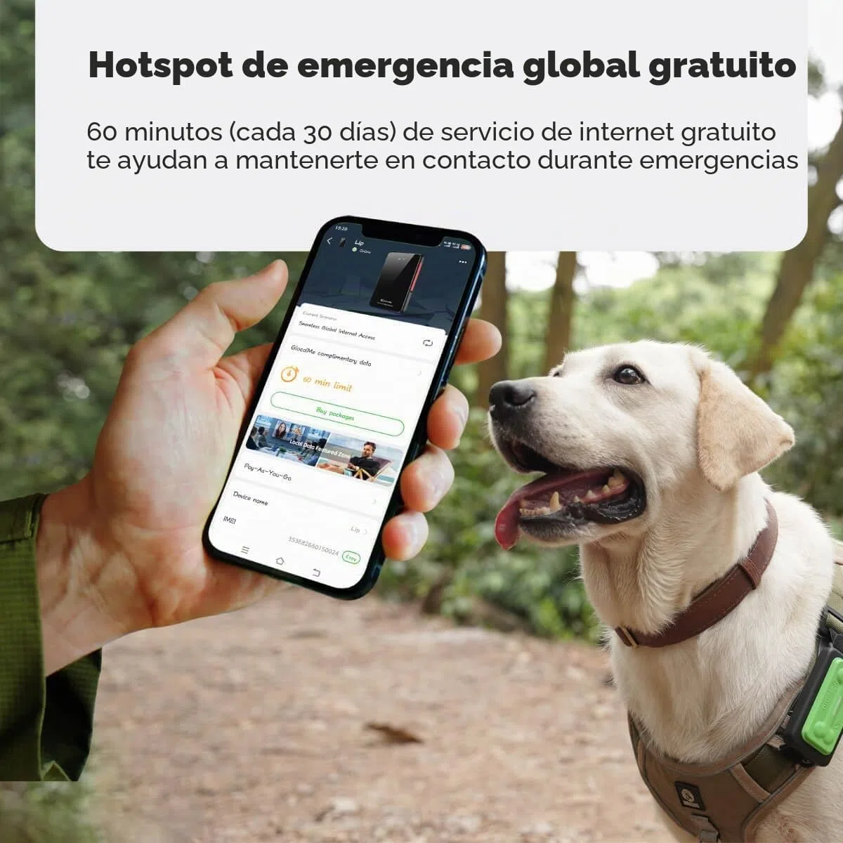 GlocalMe KeyTracker - Rastreador GPS global con 6 técnicas de localización, rastreador 4G LTE inteligente, seguimiento en directo, diseño apto
