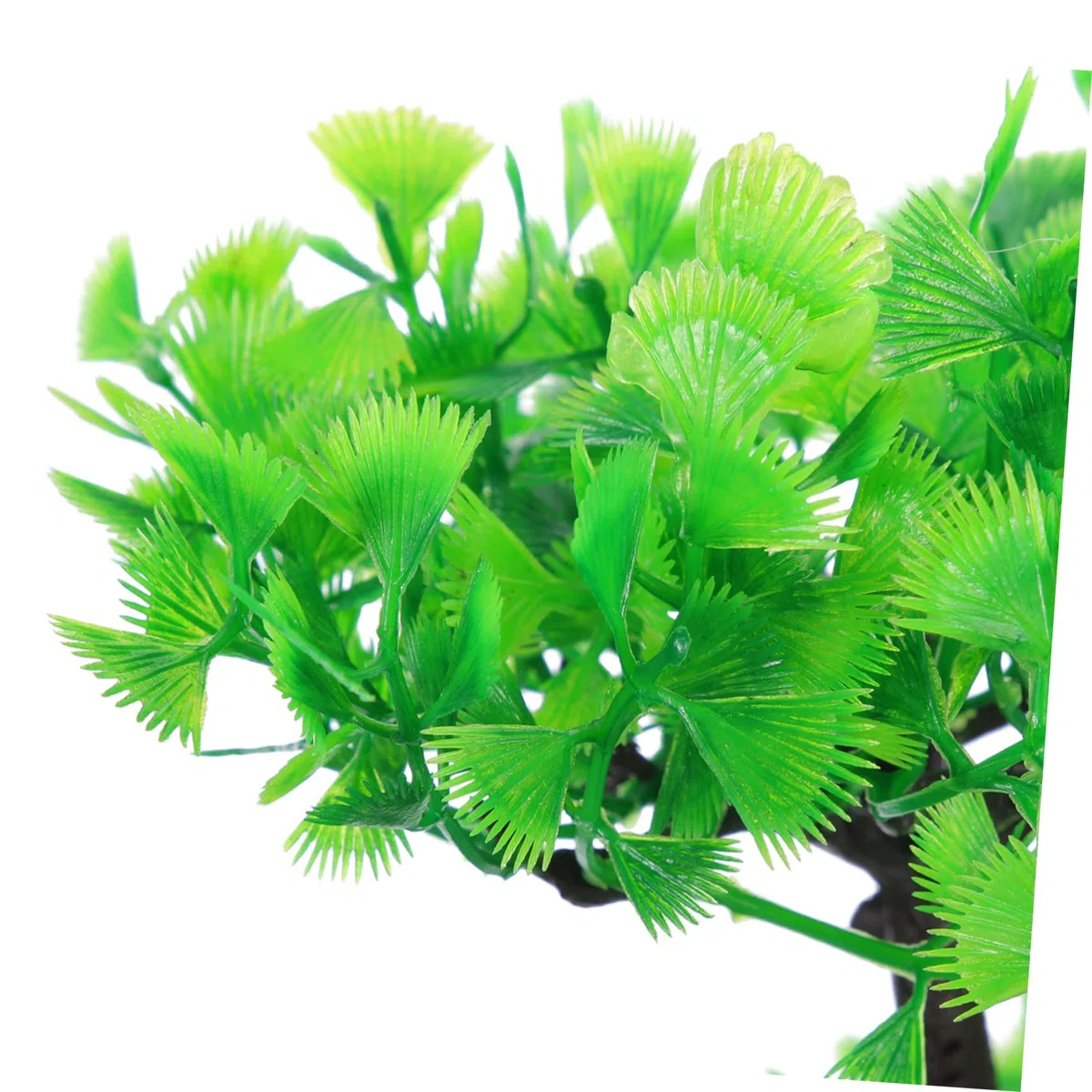 Sosoport 3 Piezas paisajismo del Acuario riego automático de Plantas Neto Artificial Plants decoración pecera Planta ártificial Accesorios Acuario Suministros para peceras Planta de