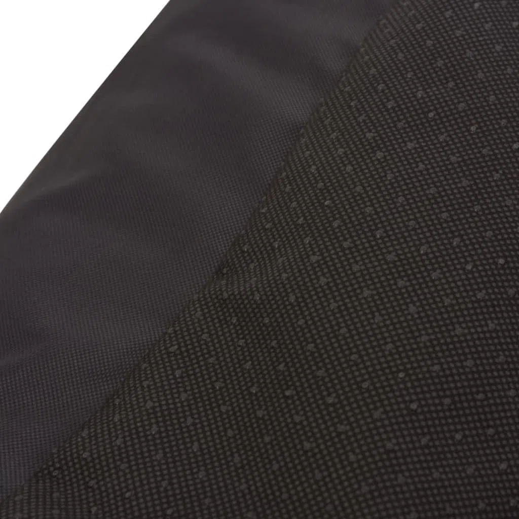 Cama para perros tamaño M negro 65 x 48 x 18 cm cama para mascotas con cojín acolchado de piel sintética para perros y gatos, tela Oxford antideslizante para interiores y cajas de transporte