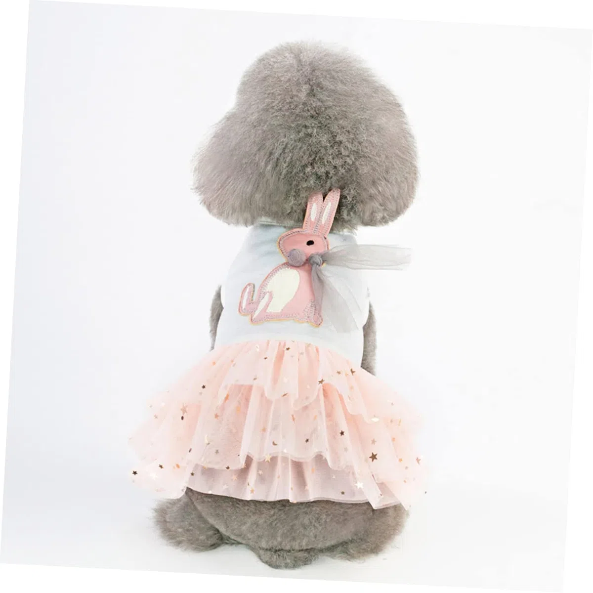 BESPORTBLE 3 Piezas Tela Fiesta Linda Ropa Ropa Gato Ropa para Perros pequeños niña Falda Vestidos Ropa Fiesta para Mascotas Vestido para Rosa