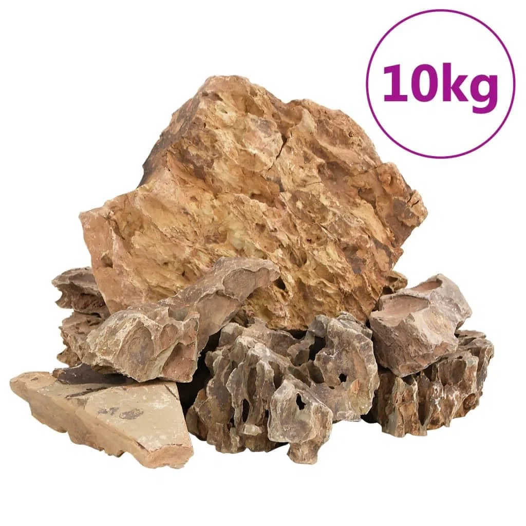 Genérico Piedras de dragón marrón 10 kg 5-30 cm,Producto para Mascotas y Animales,Productos para Mascotas,Productos para Peces,Decoración de acuarios-3217166