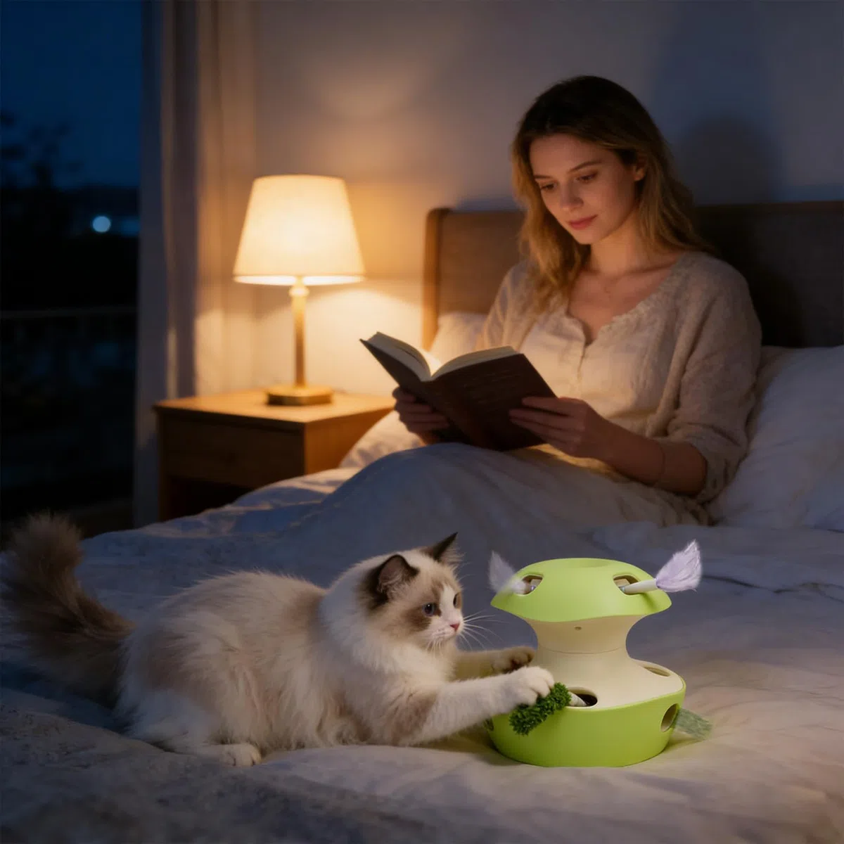 Juguetes Interactivos para Gatos Juguete Eléctrico Puzzle | Juego de Estimulación Mental para Mascotas Para Ejercicio Estimulación Mental Entretenimiento y del Estrés