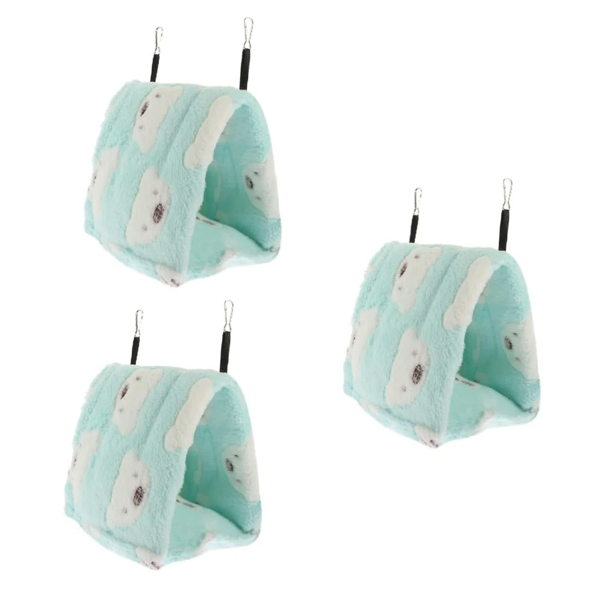 INOOMP 3 Piezas escondite de Chinchillas casa cómoda choza de jerbos Casa acogedora para hámster Casa acogedora para Erizo casa del Erizo escondite de hámster Conejo Conejillo de Indias