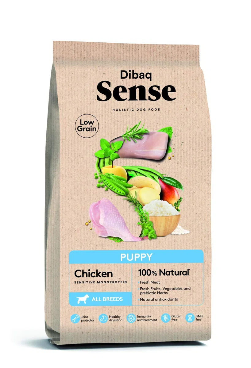 Dibaq Sense Low Grain Pollo Cachorro, 12 kg