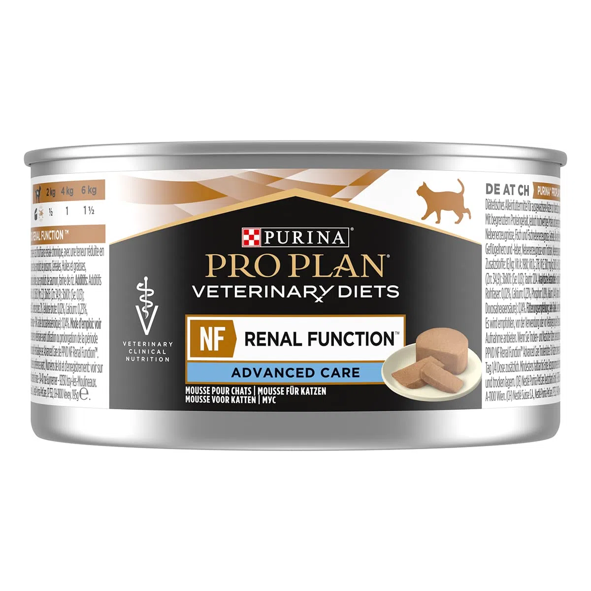 Purina Pro Plan Vet Feline Nf Renal Mousse Caja 24X195Gr 4680 g