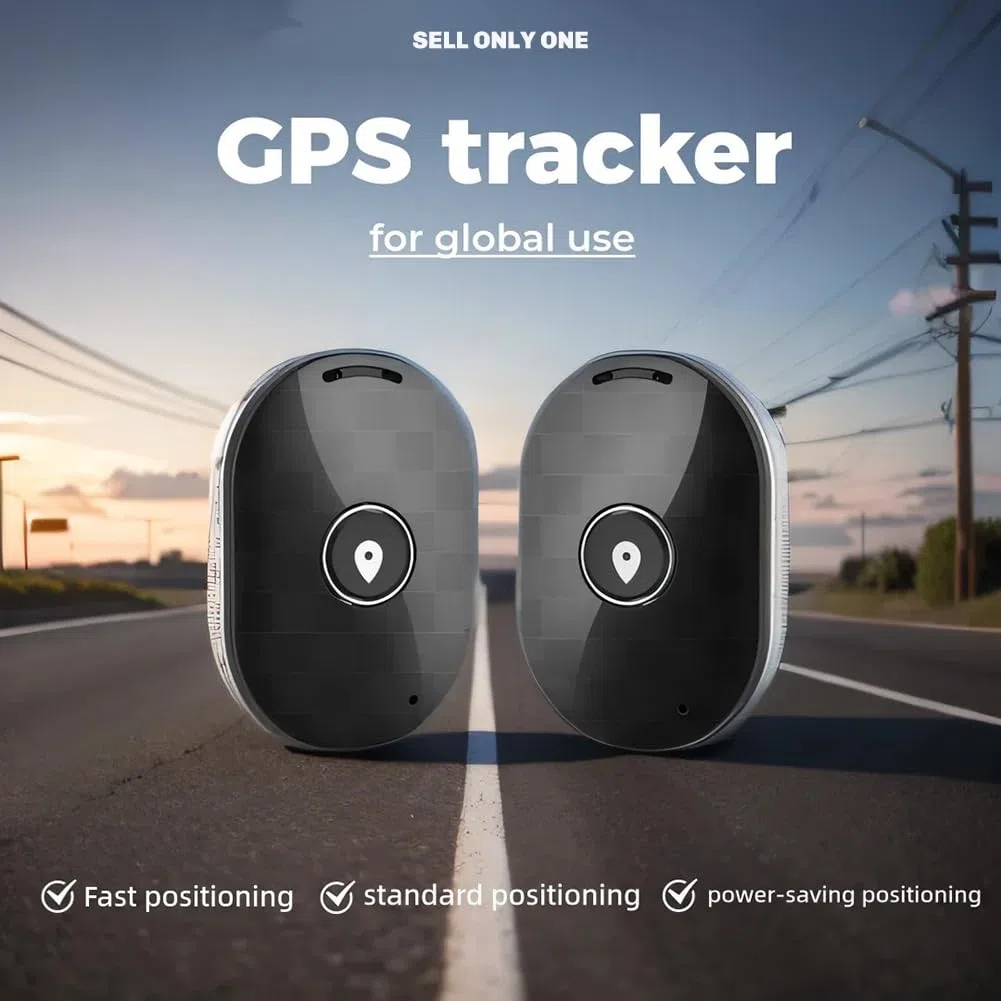 Localizador GPS Impermeable para Mascotas, Rastreador WiFi Impermeable para Mascotas, Mini Rastreador para Perros