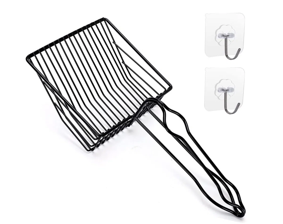 Cuchara de arena de metal para gatos, pala de arena para gatos, pala de arena de metal, cuchara de arena para gatos, cuchara de arena para gatos, cuchara de arena para gatos, pala de arena para gatos