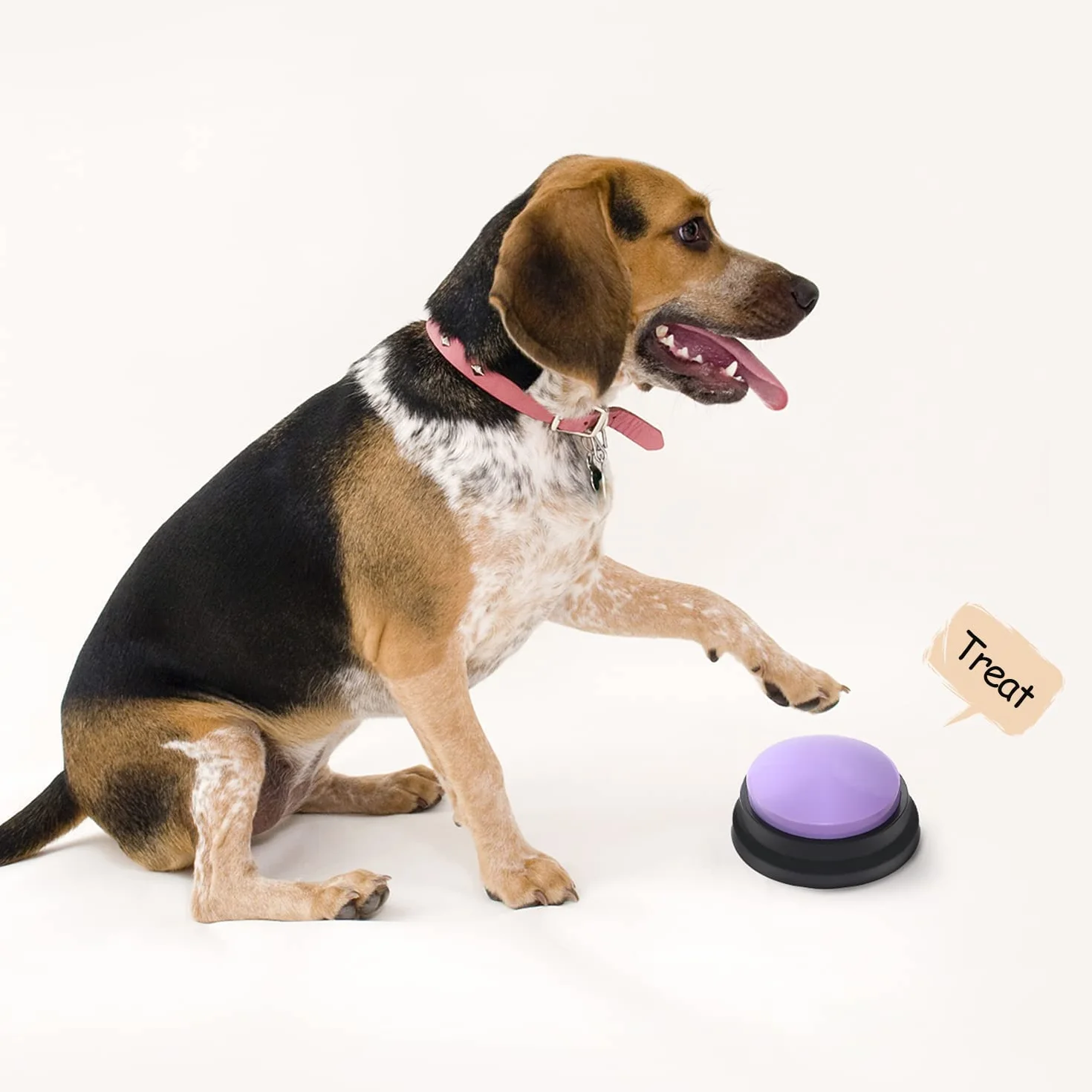 Botones de Entrenamiento para Perros, Botones de Perro para comunicación, Entrenamiento de conversación de Mascotas, zumbador de Respuesta, grabación y reproducción de 30 Segundos, Regalo Divertido