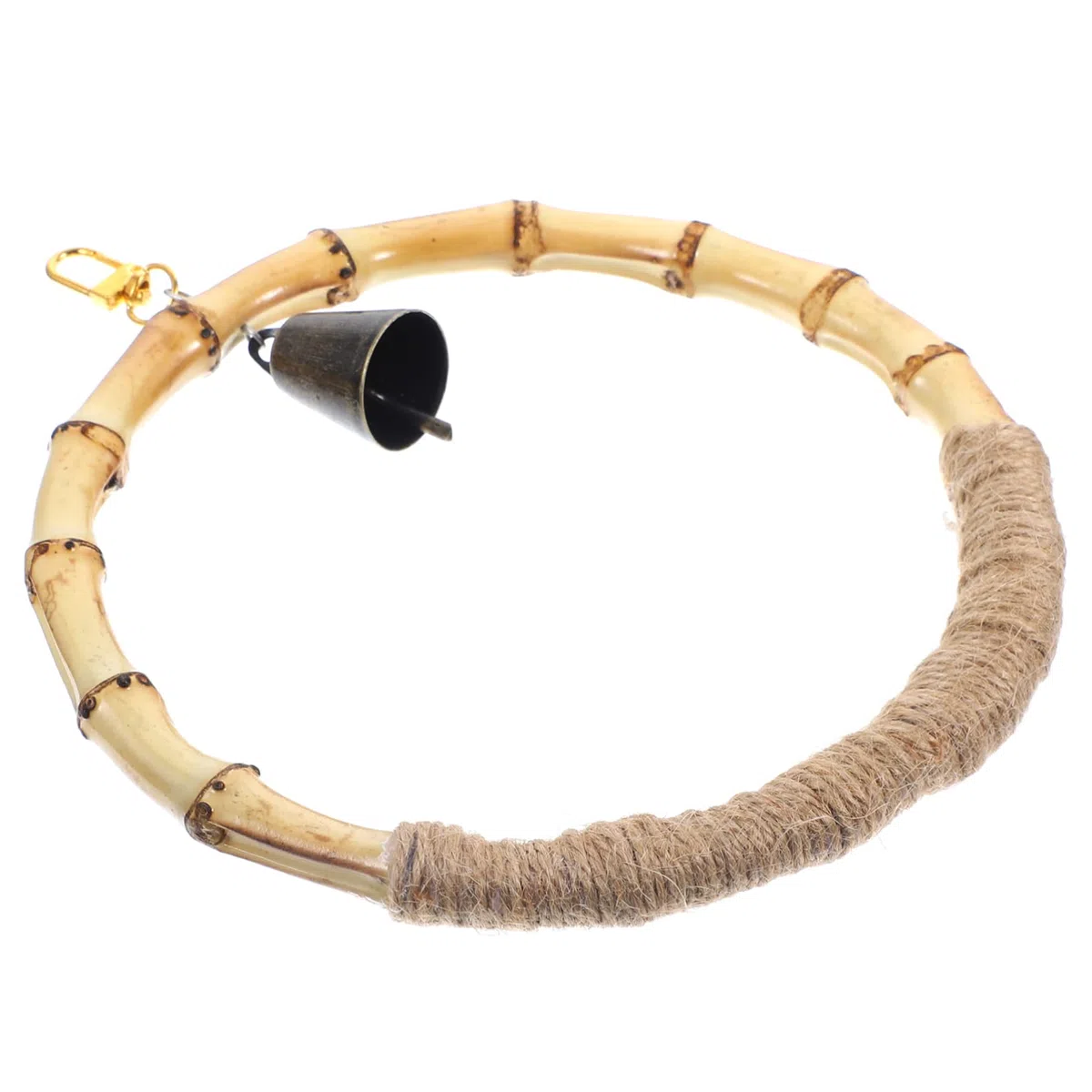 Beaupretty 3piezas Columpio para Pájaros De Natural Juguete Colgante para Periquitos y Loros para Jaulas Estable y Seguro Diversión y Estimulación para Mascotas Pequeñas