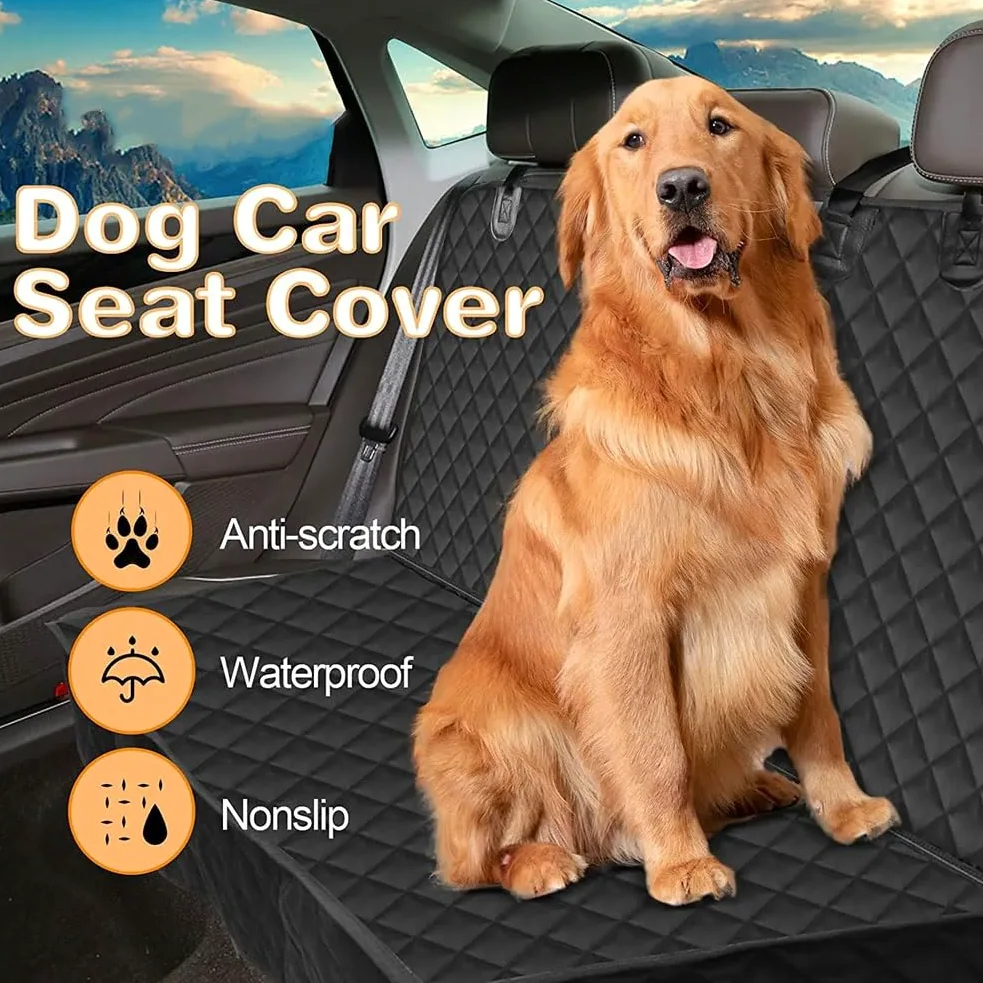 Funda para Asiento Trasero de Coche para Perros para Toyota CHR 2018-2023, Protector de Asientos para Mascotas Impermeable Accesorios
