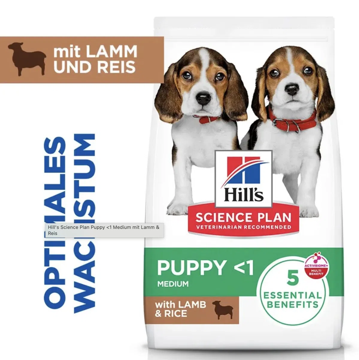 Hill's Canine Puppy Lamb & Rice Comida para Perros - 12000 gr