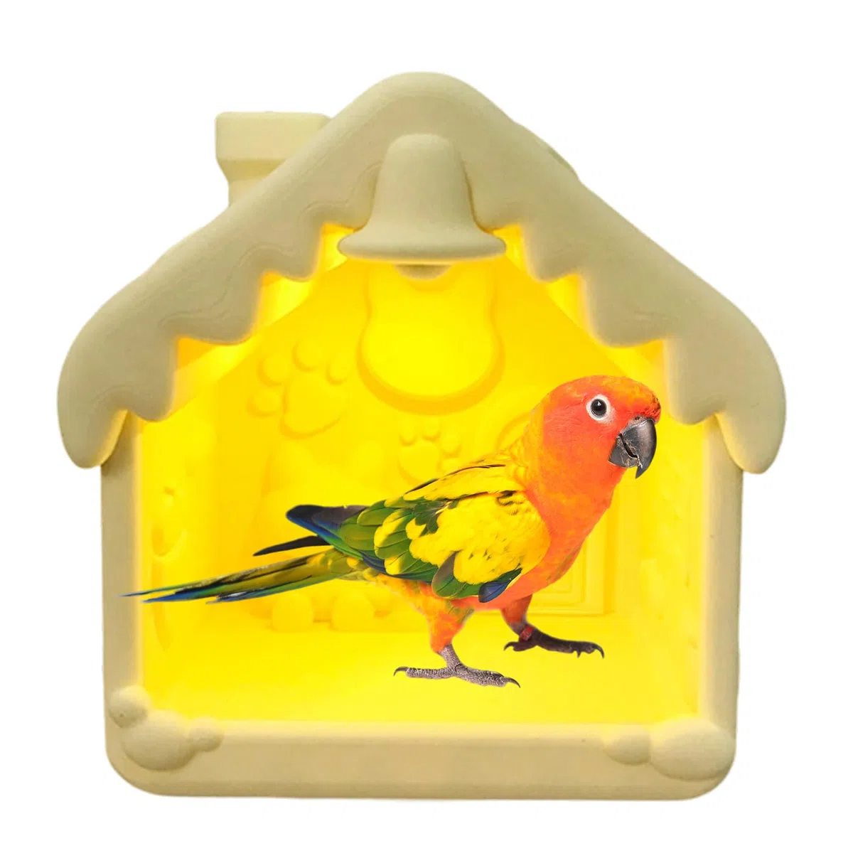 genérico para jaula | Casa de Abri y escondite impreso en 3D, refugio y escondite para pájaros | para Loros Periquitos Calopsittes Canaris Inseparables Ponte Y Reproducción