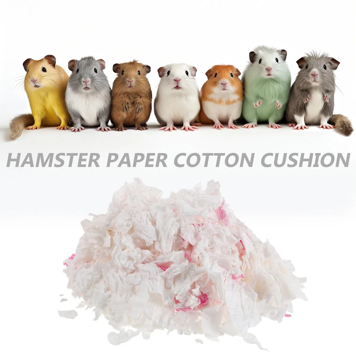 Lecho Natural para Hámster Pequeño 3 Bolsas - - - sin Polvo Absorbente y Adecuado para Jaulas de Roedores Pequeños Cobayas y Conejos