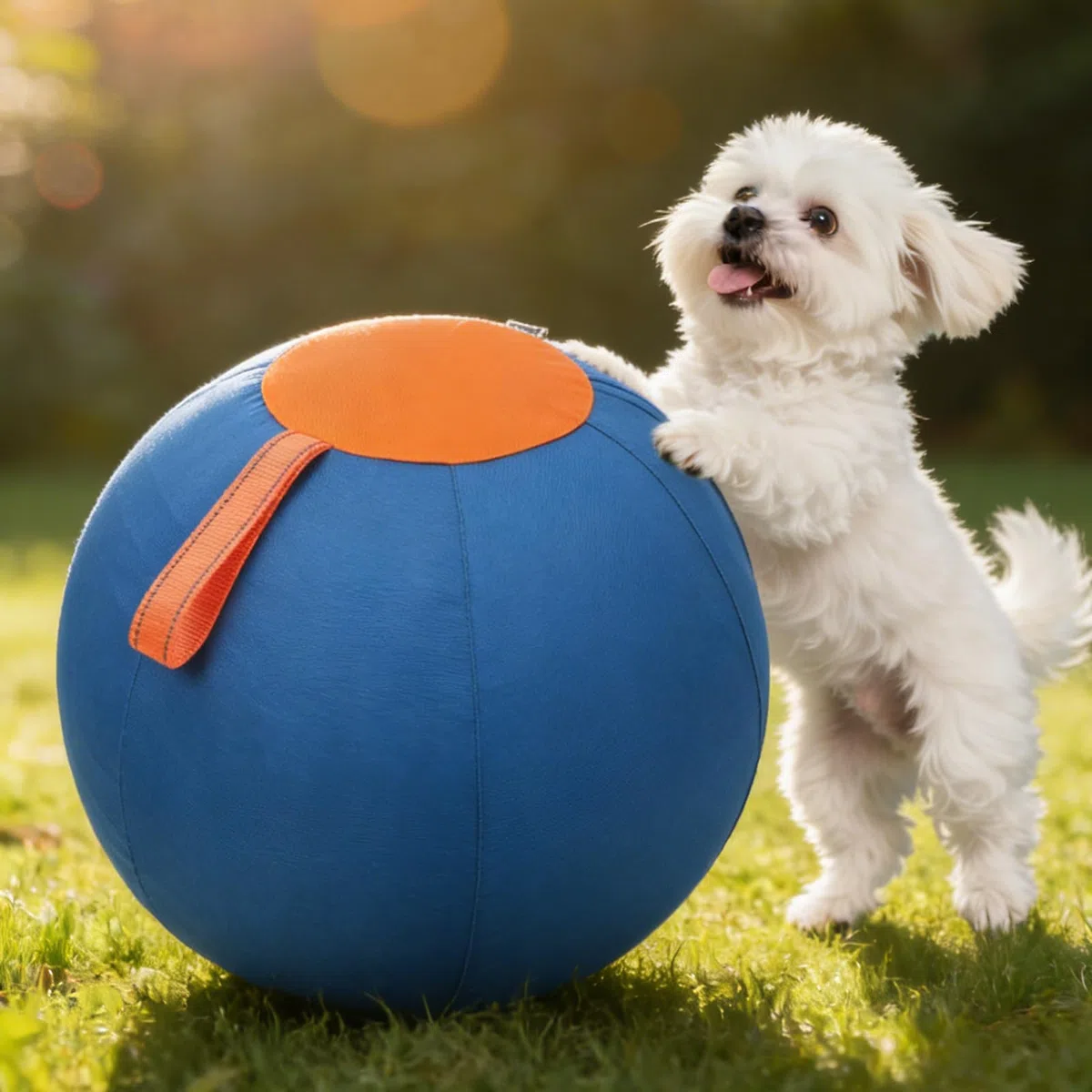 Pelota de pastoreo para perros Mordedor inflable para cachorros | Juguete Interactivo para Perros para Jardín Finca Parque Amantes de Mascotas Entrenadores Piso Oficina Salón Dormitorio