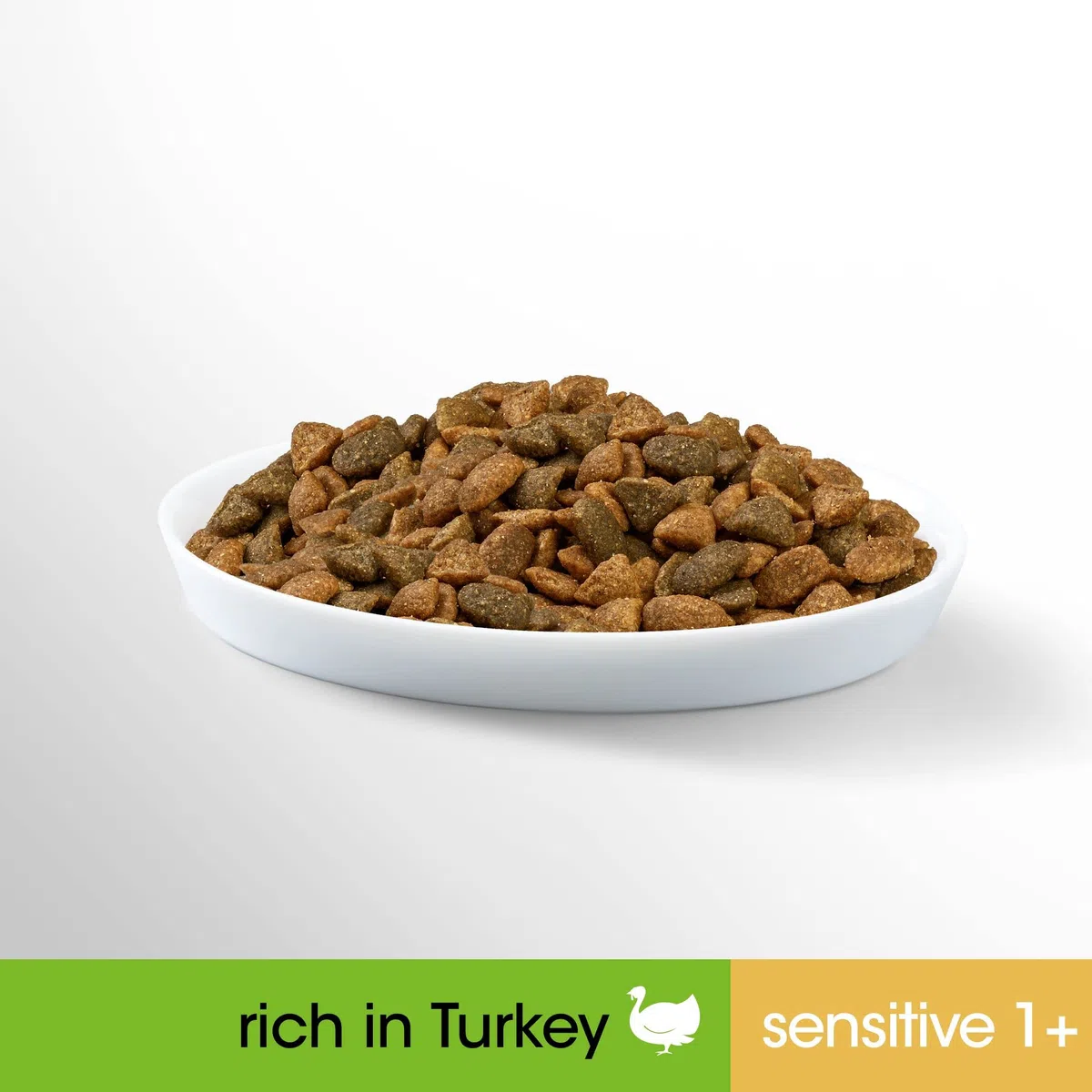 Perfect Fit Comida Seca para Gatos Sensitive 1+ Rica en Pavo, 7 kg (1 Bolsa) – Comida Premium para Gatos Adultos sensibles a Partir de 1 año, sin Trigo ni Soja, para apoyar la digestión