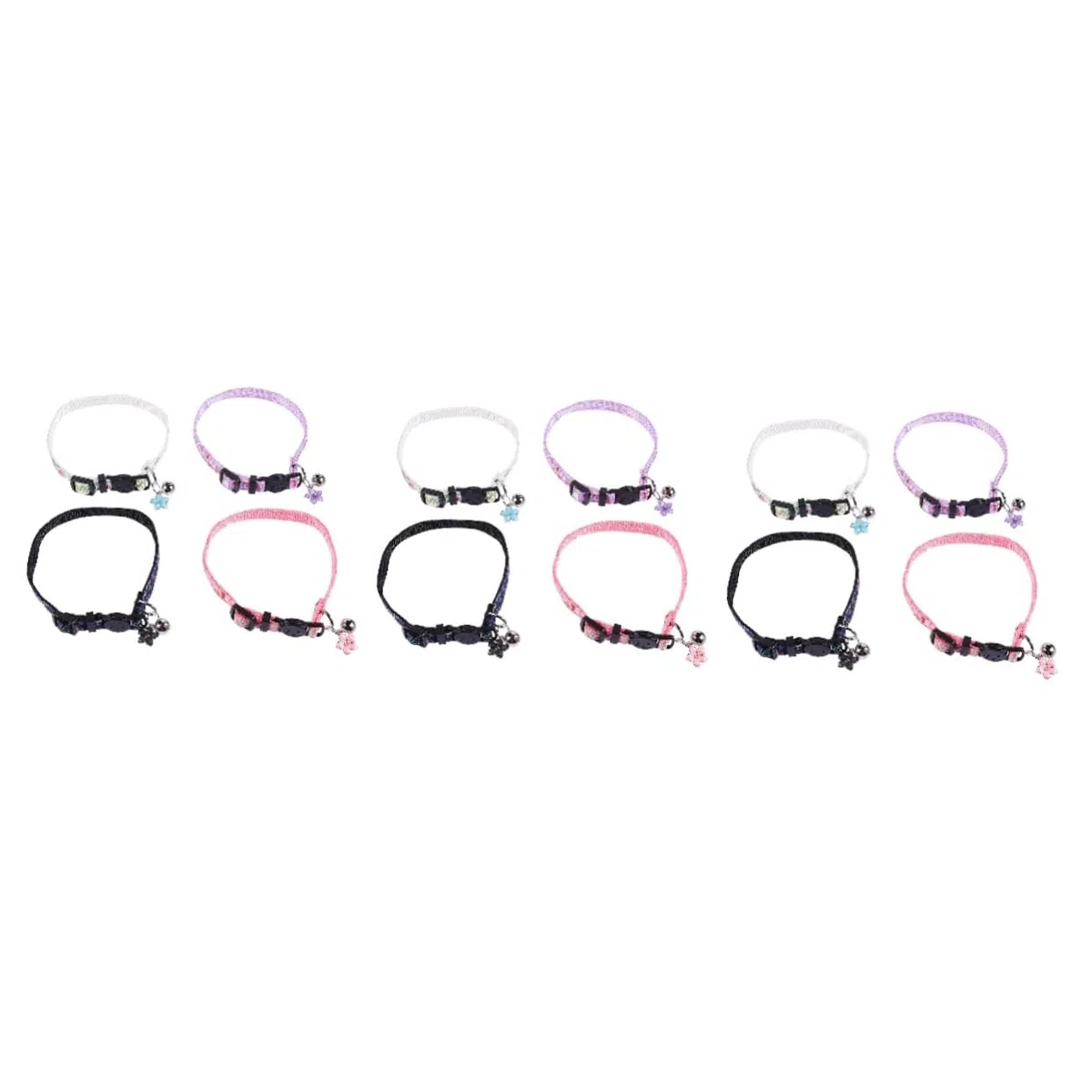 Didiseaon 12piezas Collar para Gatos Flores y Confortable Pack De para Fiesta y Uso Diario