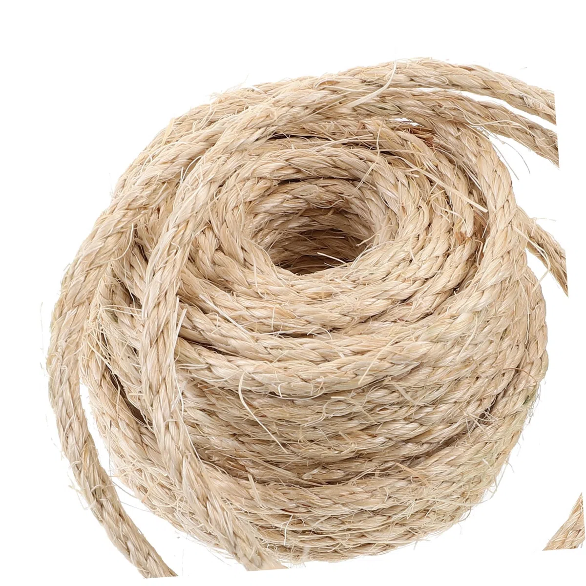 VANZACK 4rollos Cuerda De Sisal para Rascadores De Gatos Cuerda Reemplazable para Árbol Diseño Natural para y Proyectos De Bricolaje