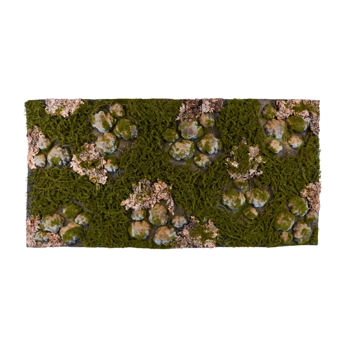 Fondo decorativo para terrario 3D, aspecto natural, 116 x 58 cm, para terrarios de 120 x 60 cm