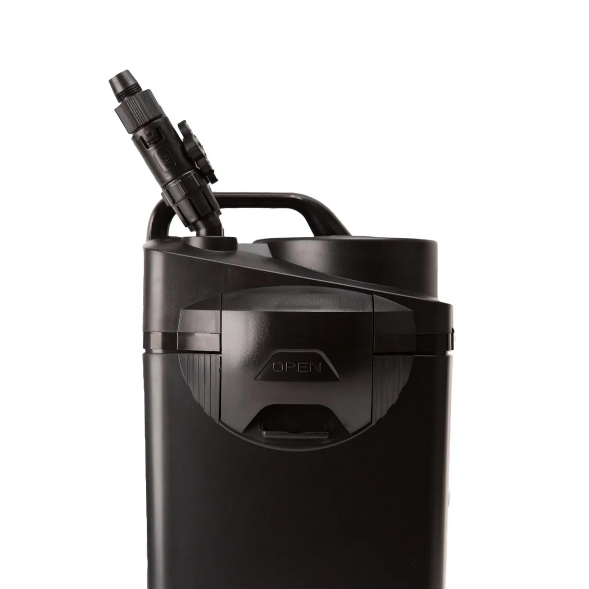 AQPET Halo 200 - Filtro Externo Profesional para acuarios, silencioso, con Materiales filtrantes, Alcance Ajustable, Inicio táctil y Sistema Anti-sobrecalentamiento, para acuarios de hasta 200 litros