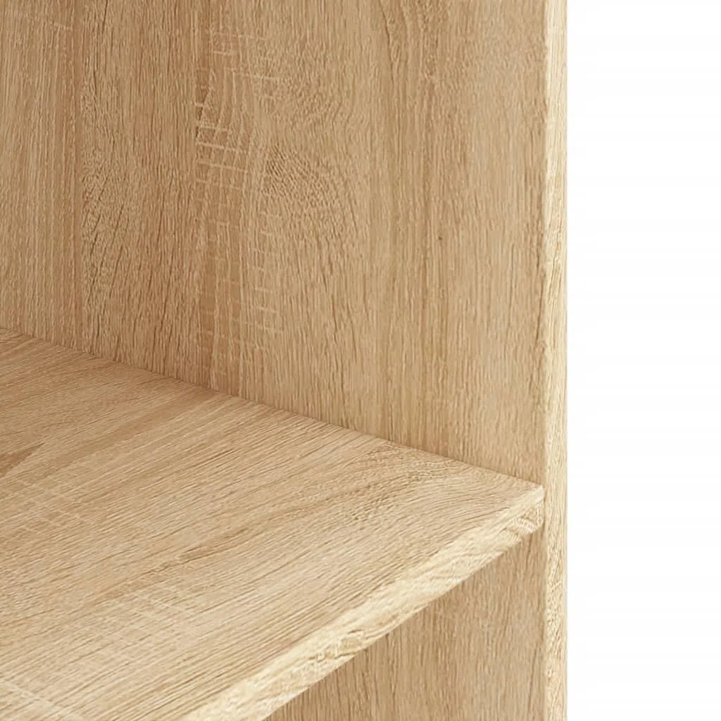 IKAYAA Soporte para Acuario Mueble para Acuario de MDF Soporte para Tanque de Reptiles 60.5 x 36 x 72.5 cm con Gabinete de Almacenamiento para Salón, Oficina, Recepción, Roble Sonoma