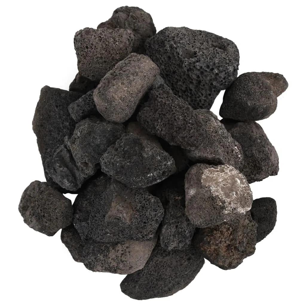 SKM Rocas volcánicas Negras 10 kg 5-8 cm,Producto para Mascotas y Animales,Productos para Mascotas,Productos para Peces,Decoración de acuarios,Negro,10.45 kg,155321