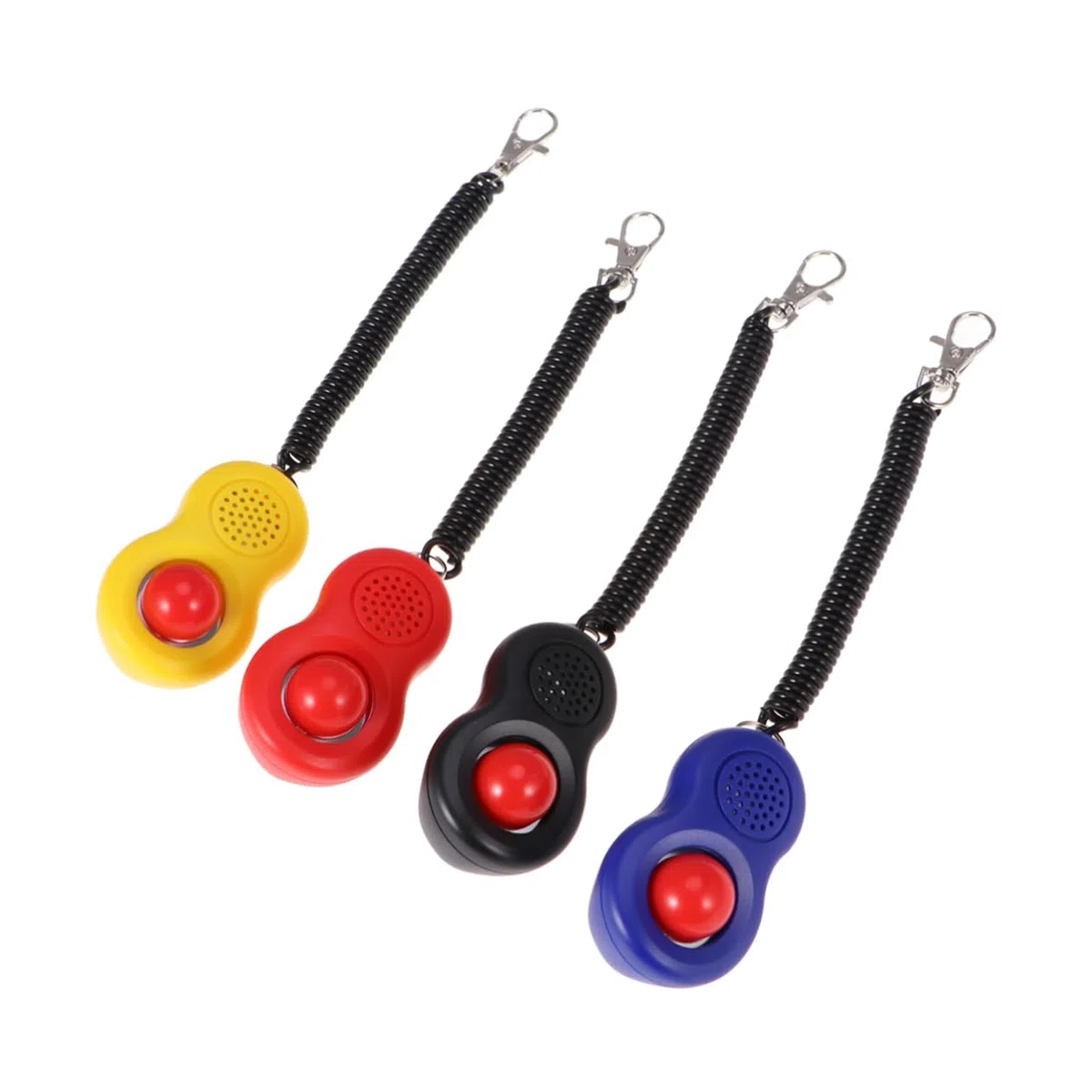 Toddmomy 12 Piezas Herramienta para Mascotas refeel muñequera Entrenamiento de Cachorros clicker Gato clickers para adiestramiento de Perros Clicker para adiestramiento de Perros con Correa