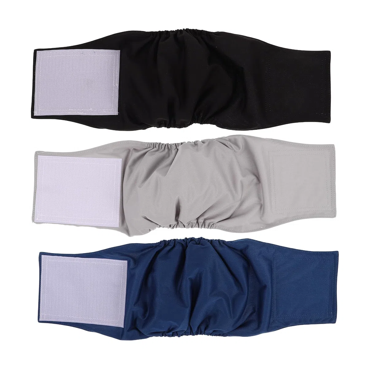 TOYANDONA 3 Piezas Pañales Lavables para Perros Reutilizables Unidades Banda Abdominal para Perros Machos Pañales Menstruales Hembras para Cachorros