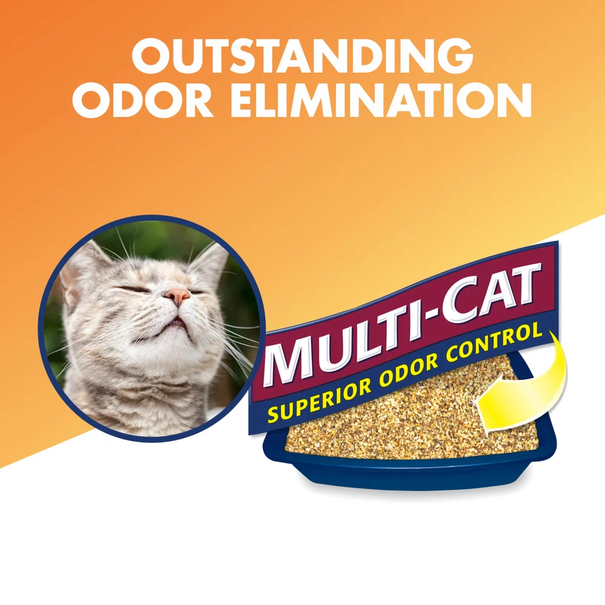 Arm & Hammer Brazo y Martillo Naturals, Multi-Cat Basura, 18 kg