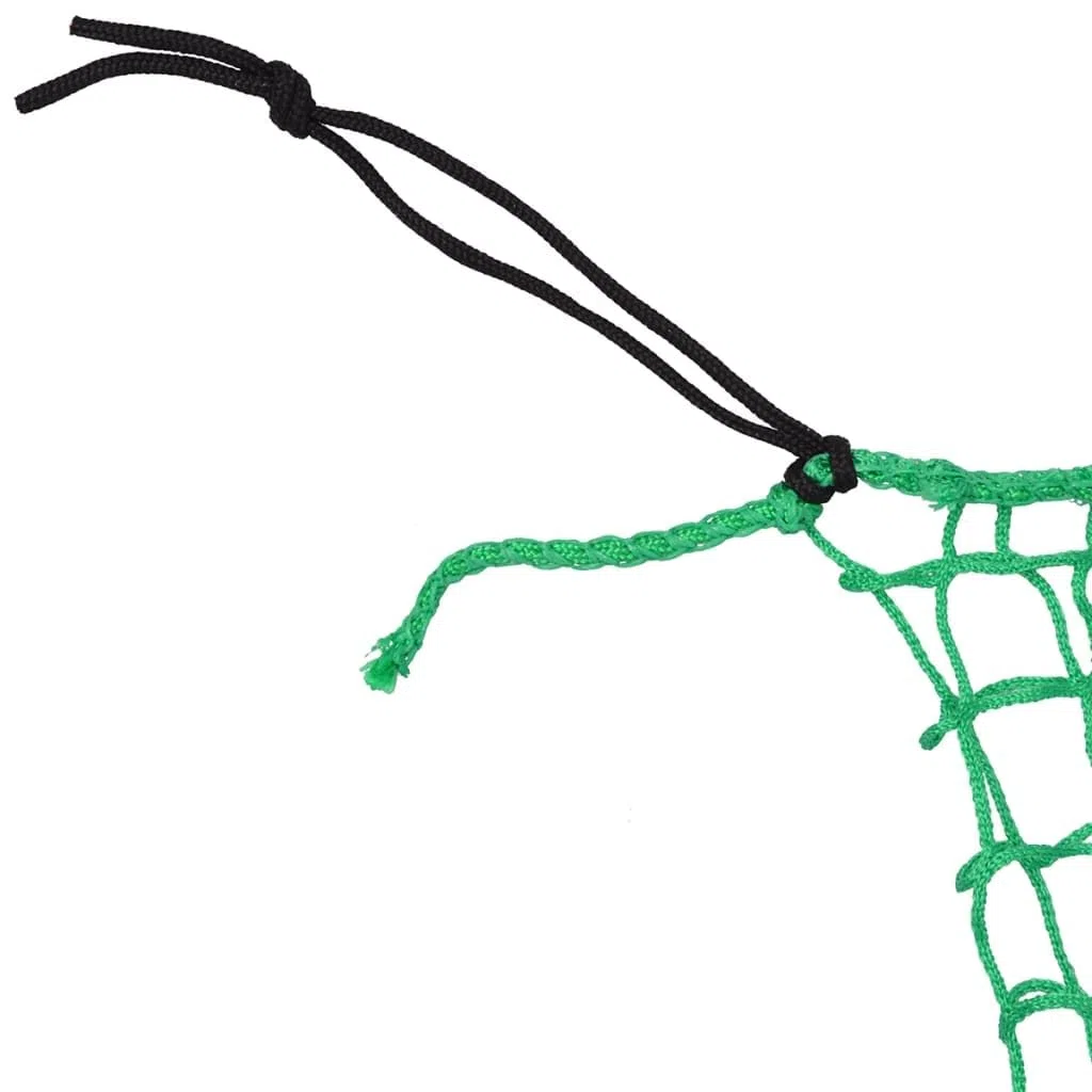 Red de heno cuadrada, 0,9 x 1 m, color verde, 100% polipropileno, con malla de 45 mm, para caballo, pony, vacuno, oveja, conejo, resistente a la intemperie, ideal para establo, pasto