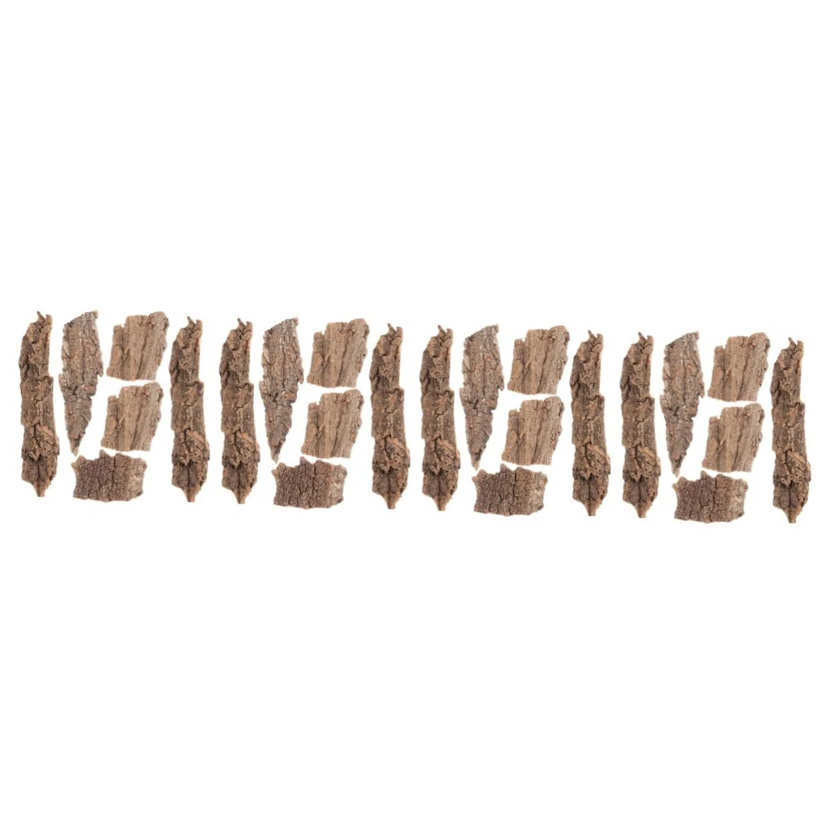 HANABASS 24piezas Decoración De Terrario para Reptiles De Corteza De Árbol Natural Plataforma De Sol para Reptiles Accesorio De Escalada para Acuarios y Terrarios Mediano