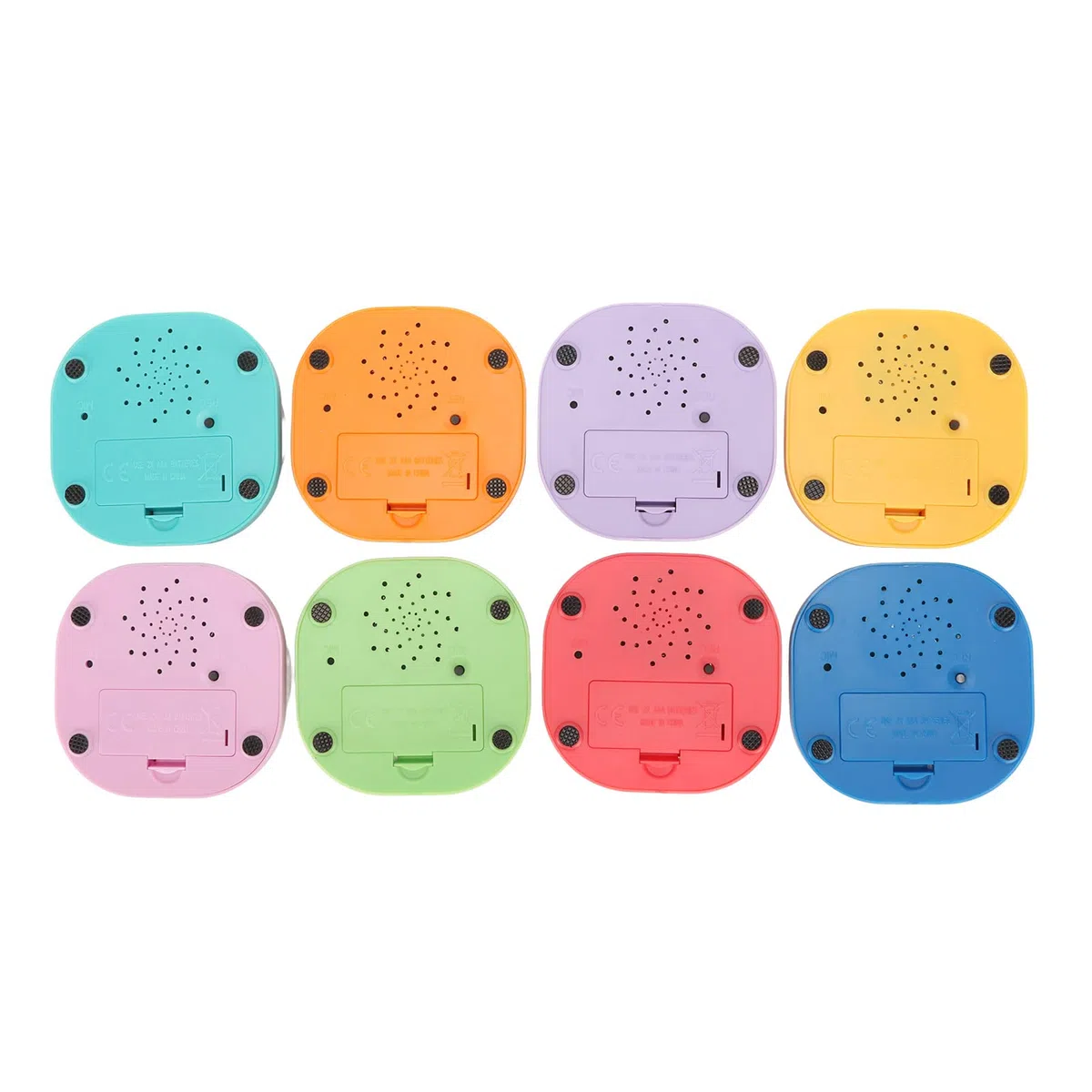 8 teclas de grabación de voz, 30 segundos de zumbador de entrenamiento grabable, botones parlantes para gatos, perros, mascotas