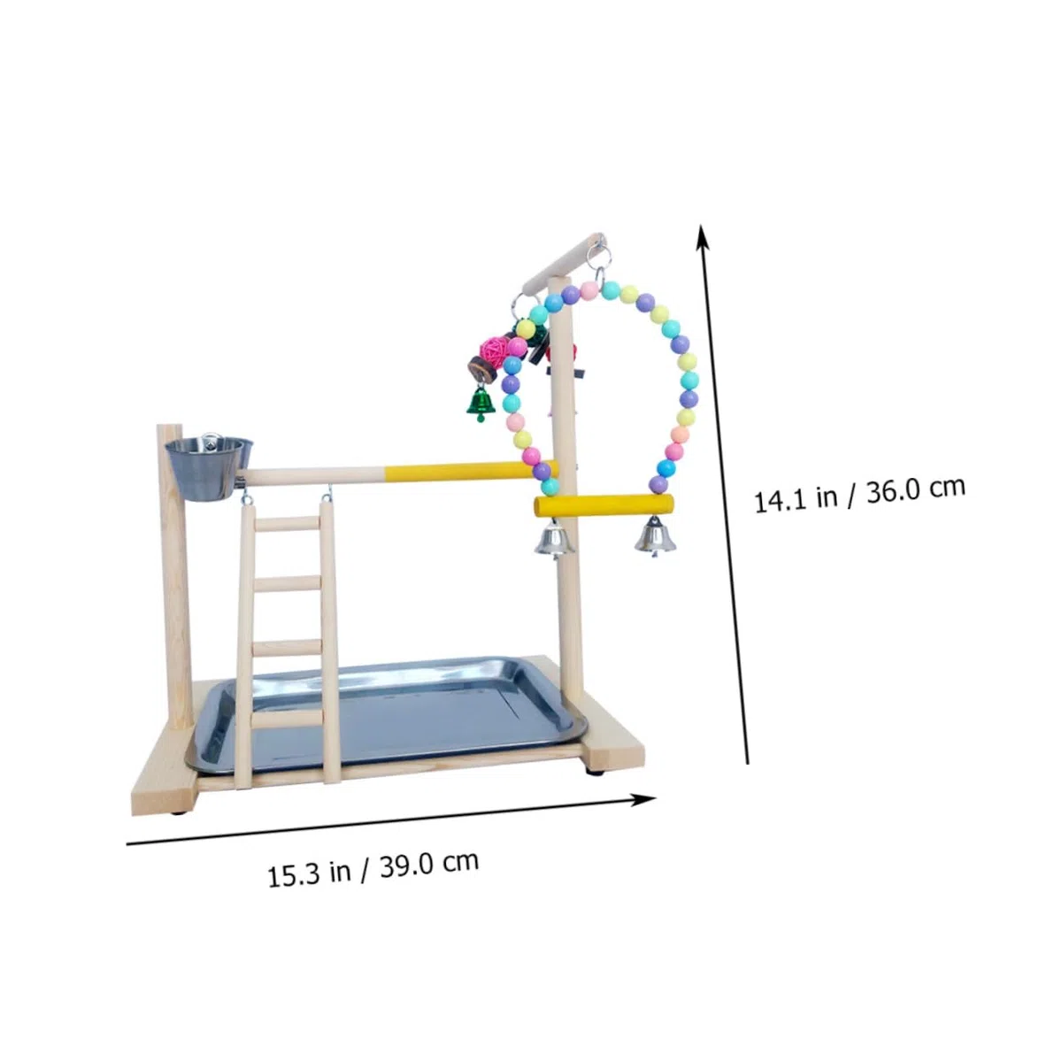 BESPORTBLE Soporte De Entrenamiento para Juguete De Equilibrio para Mascotas Ecológico