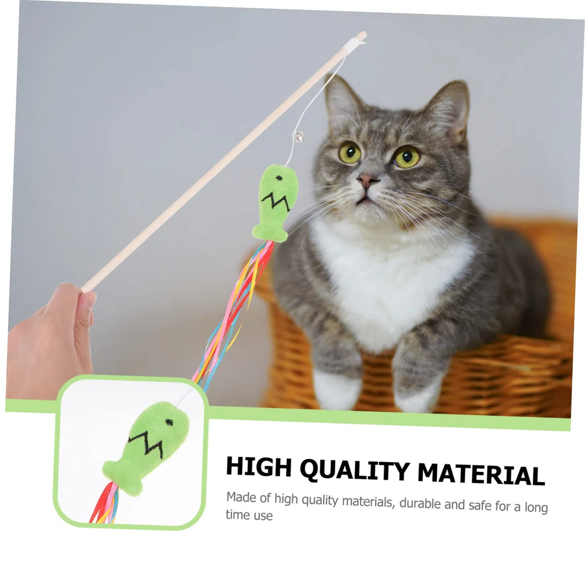 FRCOLOR 15 Piezas de Juguete de Entrenamiento Seguro para Gatos con Hierba gatera, Juguete Interactivo para Mascotas, Juguete Interactivo para Mascotas, Gatitos
