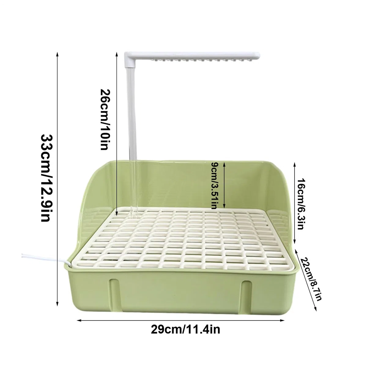 Ducha para pájaros | Automático Pájaros Bañera con Bomba | Diseño Espacial | Loros Contenedor de baño, Jaula de Pájaros Accesorio para Conures, Pinzones, Periquitos, Agaporniss, Perquitas y Guacamayos