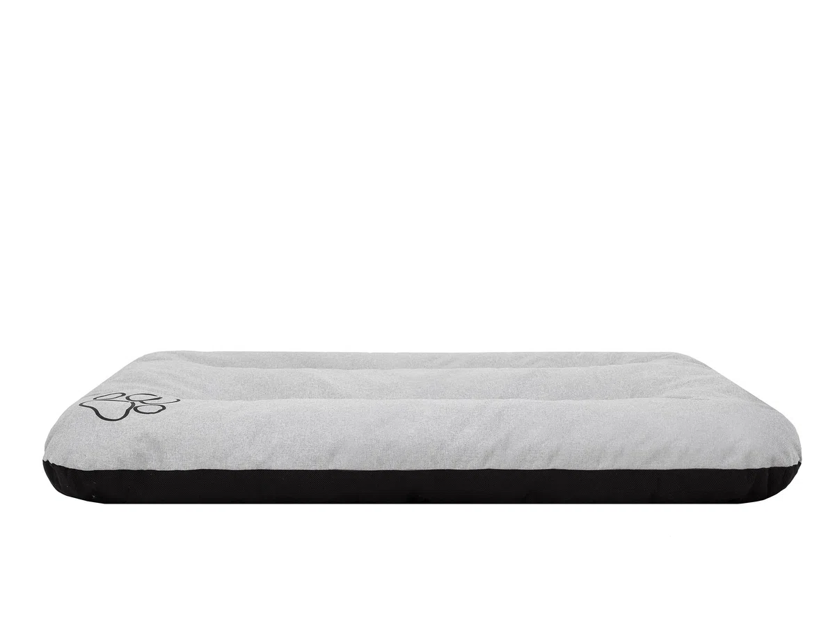 Cama para perros, sofá para perros, cojín para perros, sofá, colchón, cama, cama para animales, suave, cojín R2, 100 x 70 cm, cenizas ecológicas