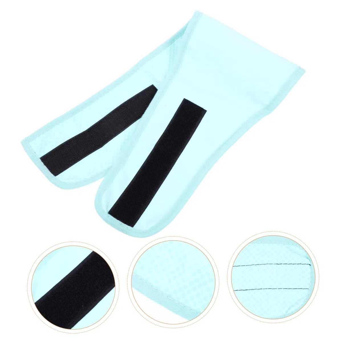 FRCOLOR 5pcs Pet Cooler Schal Kleine hundehalstuch Welpenhalsband Handtücher Handtuch kühlender Schal für Haustiere kühlendes Hundebandana Kalt Dreieckiger Schal Sommerartikel PVA