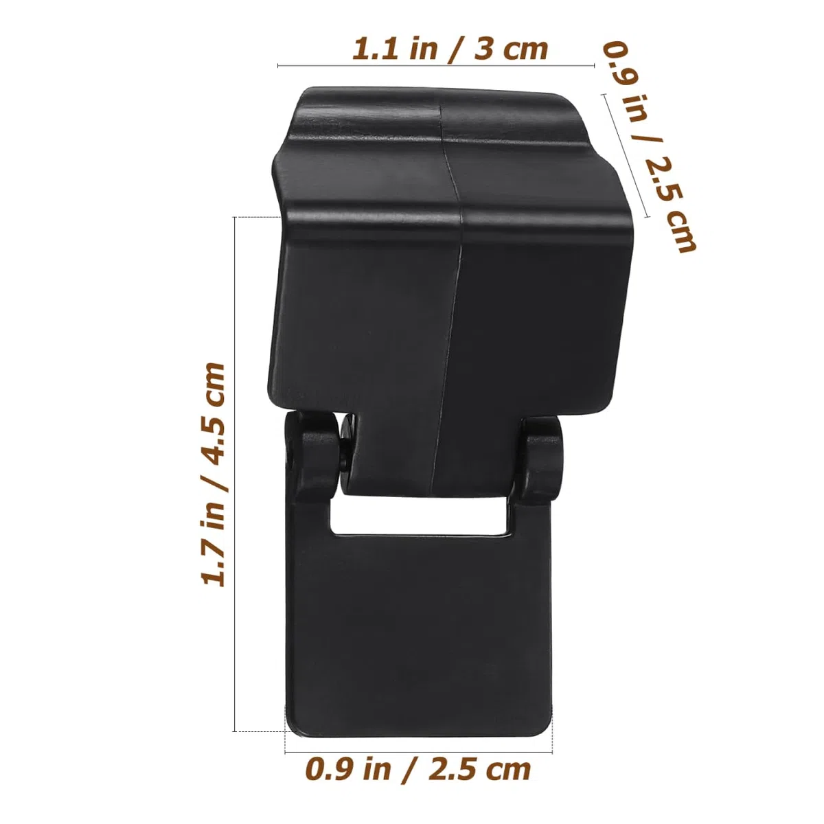 VILLCASE Hebilla para Tanque de alimentación de Reptiles, 6 Clips de Bloqueo antiescape para acuarios Anfibios, Tortugas, terrarios, Caja de cría, Accesorios