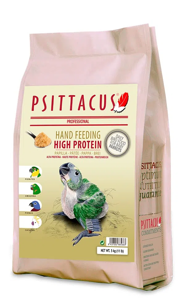 Psittacus - Papilla para Loros Alta PROTEINA 5 KG