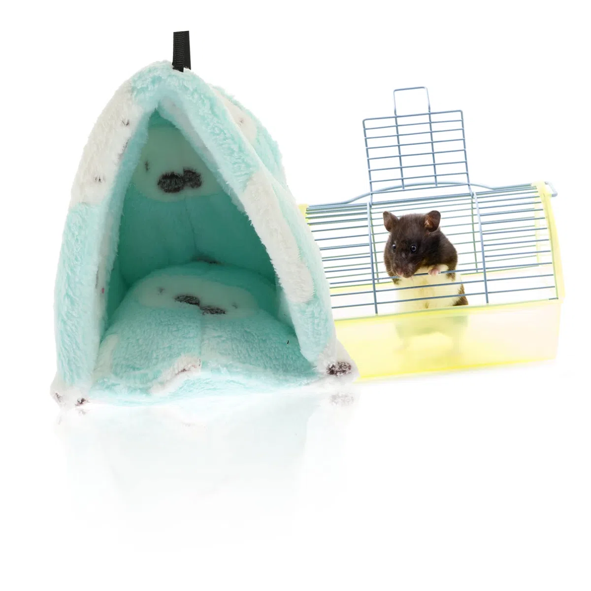 INOOMP 3 Piezas escondite de Chinchillas casa cómoda choza de jerbos Casa acogedora para hámster Casa acogedora para Erizo casa del Erizo escondite de hámster Conejo Conejillo de Indias