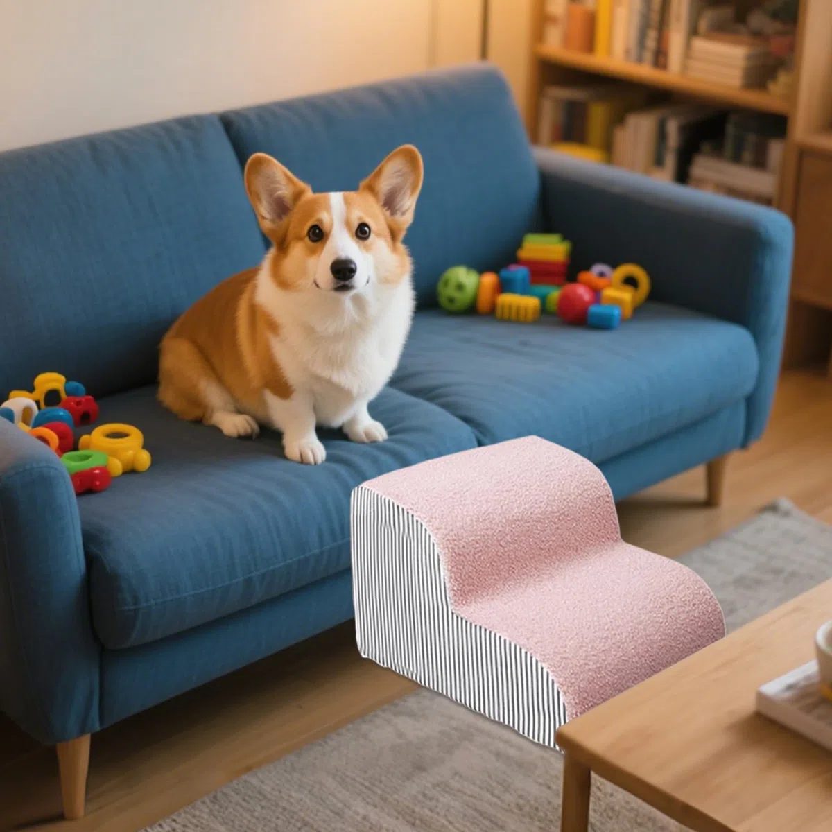 Escaleras para Perros Lavable Antideslizante Escalera Sofá Cachorros