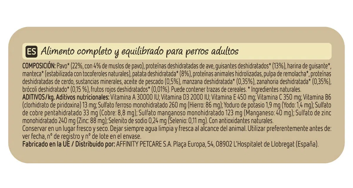 Ultima Nature No Grain Pienso para Perros Medium-Maxi sin Cereales con Pavo, Pack de 5 x 2.7kg - Total: 13.5kg