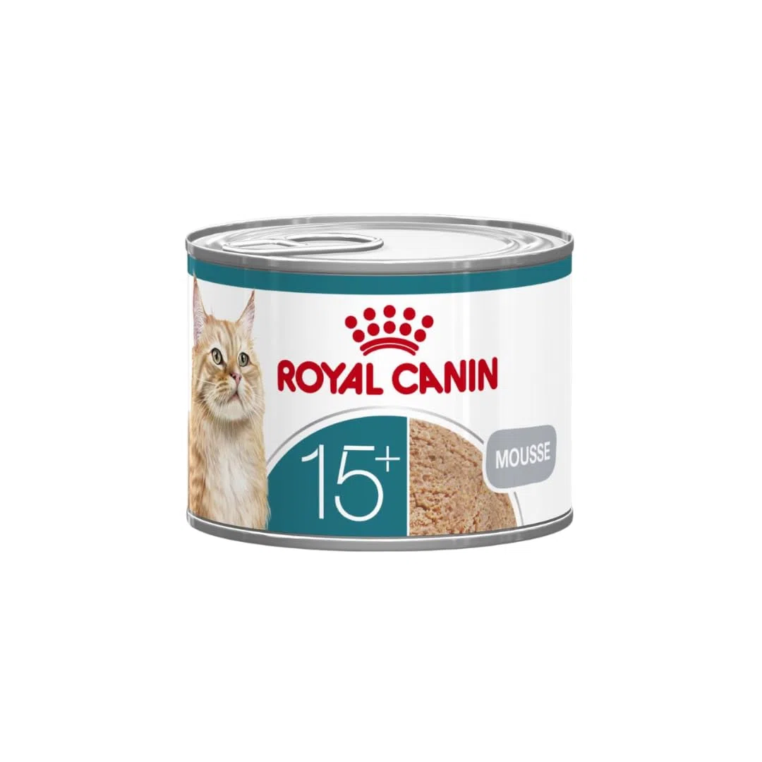ROYAL CANIN Ageing 15+ Airlift Loaf | Paquete Doble | 2 x 12 x 85 g | Alimento Completo para Gatos Mayores | con EPA & DHA