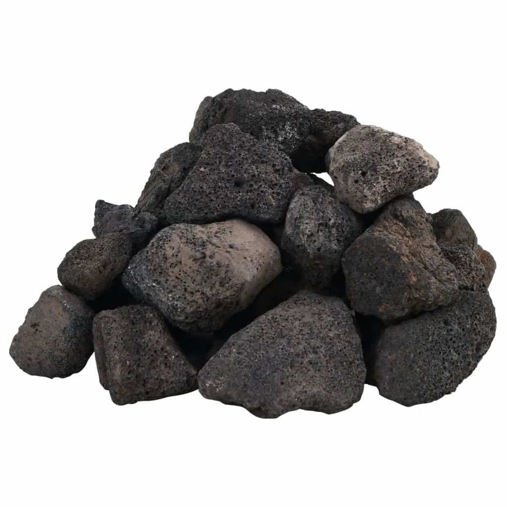 SKM Rocas volcánicas Negras 10 kg 5-8 cm,Producto para Mascotas y Animales,Productos para Mascotas,Productos para Peces,Decoración de acuarios,Negro,10.45 kg,155321