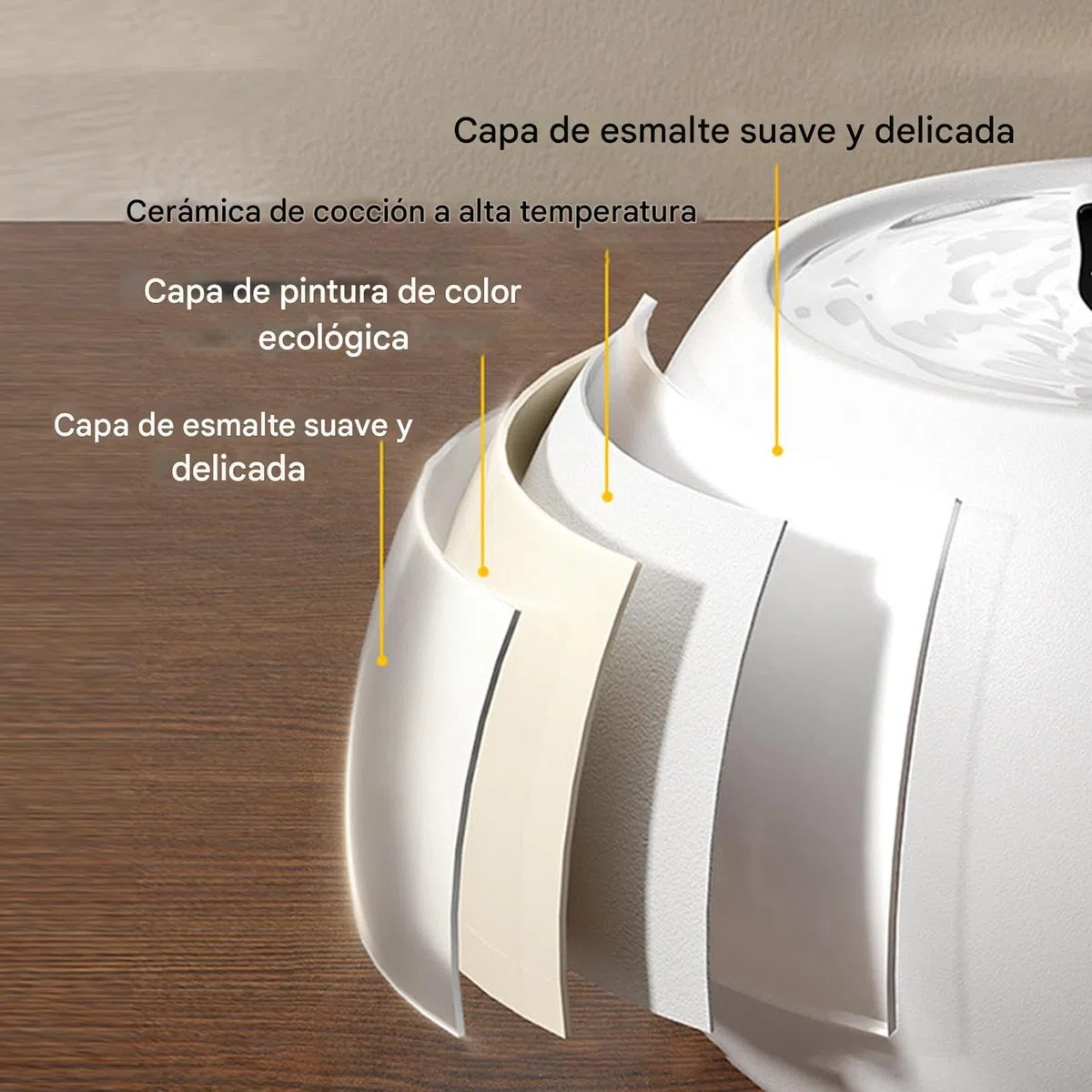 Fuente De Agua para Gatos Dispensador de Agua Fuente para Mascotas