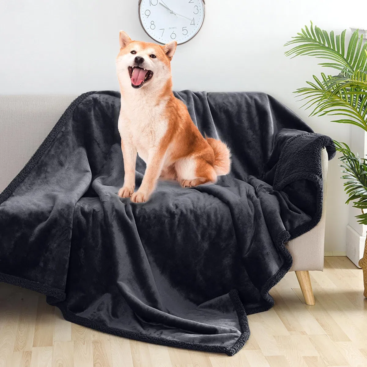 Protector de muebles de forro polar, manta impermeable | patas de franela | estampadas, mantas de franela gruesa para mascotas, manta impermeable para gatos, manta lavable para perros, gatos domésticos