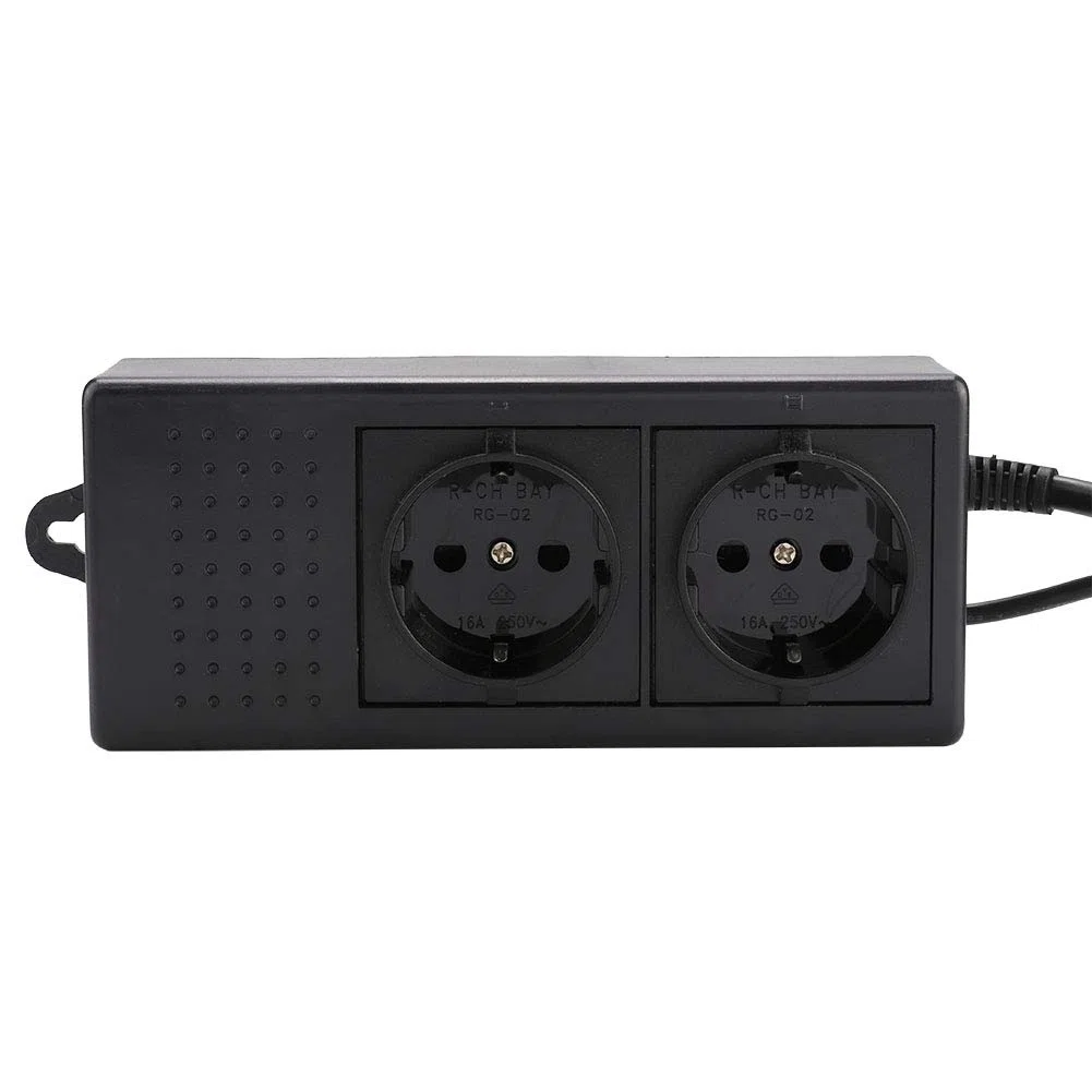 Naroote Termostato, Termostato Digital para Reptiles, Termostato para Reptiles, Reptil Termostato Digital Controlador de Temperatura de temporización PID con Pantalla LCD(EU, 220V)
