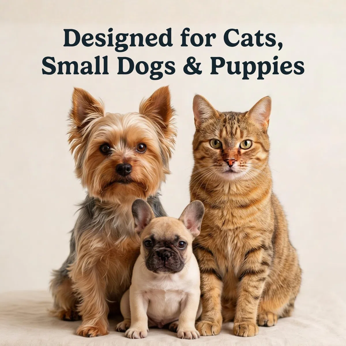 Jasper Microbrush Cepillo de Dientes para Gatos, Kit de Cepillo de Dientes de cerdas Suaves para Gatos, Cachorros y Perros pequeños, Mango Antideslizante 2 Cabezales de Cepillo